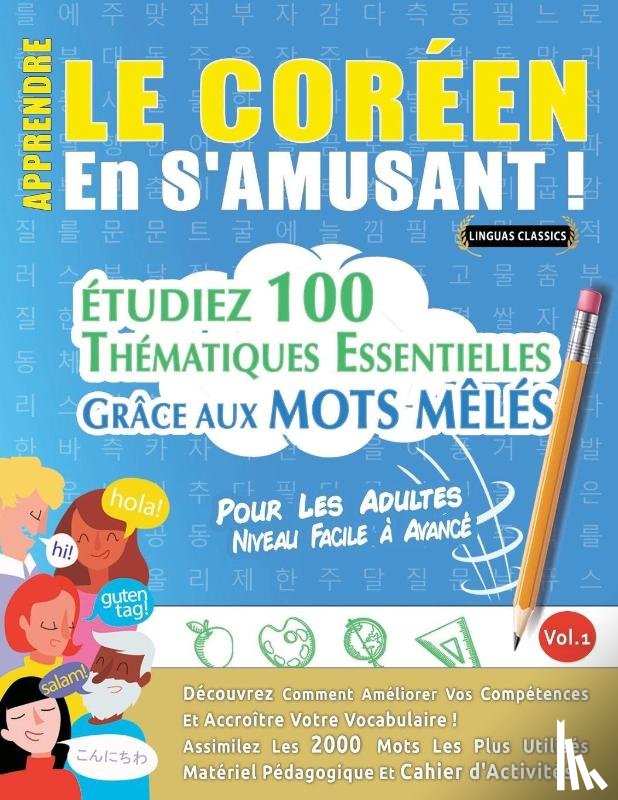 Linguas Classics - APPRENDRE LE CORÉEN EN S'AMUSANT - POUR LES ADULTES