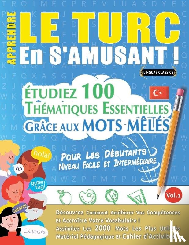 Linguas Classics - APPRENDRE LE TURC EN S'AMUSANT - POUR LES DÉBUTANTS