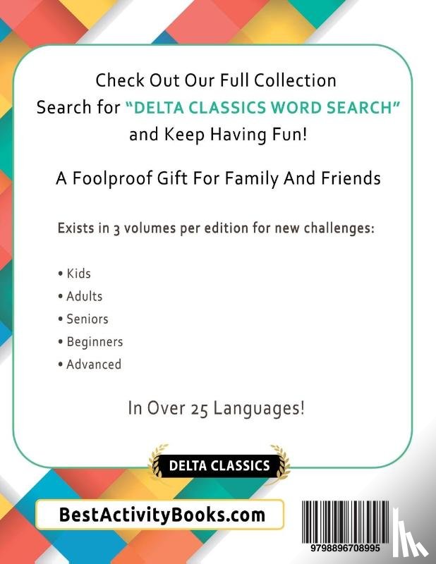 Delta Classics - THE MIGHTY JAPANESE WORD SEARCH - 1,000 PUZZLES FOR ADULTS - DELTA CLASSICS - GIANT EDITION - FIND 20,000 WORDS, THE ULTIMATE CHALLENGE!