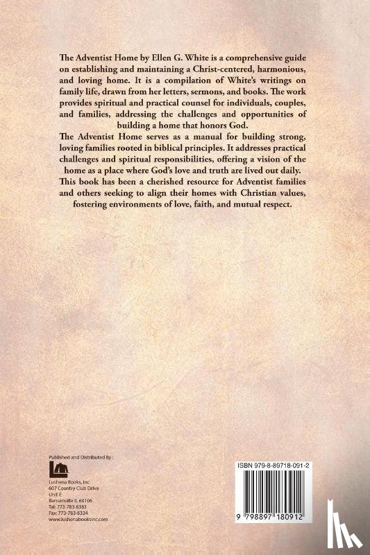 Ellen G. White - The Adventist Home