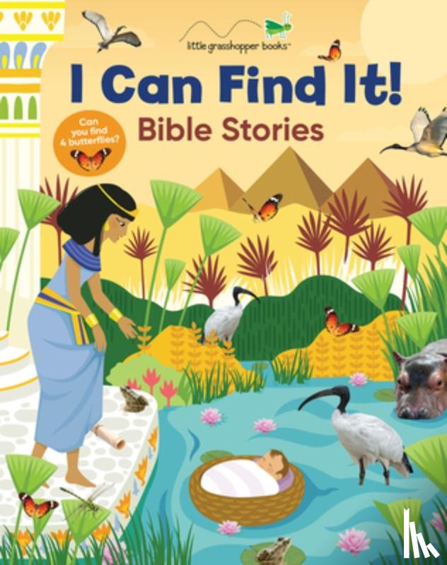 Little Grasshopper Books - I Can Find It!: Bible Stories (Large Padded Board Book)