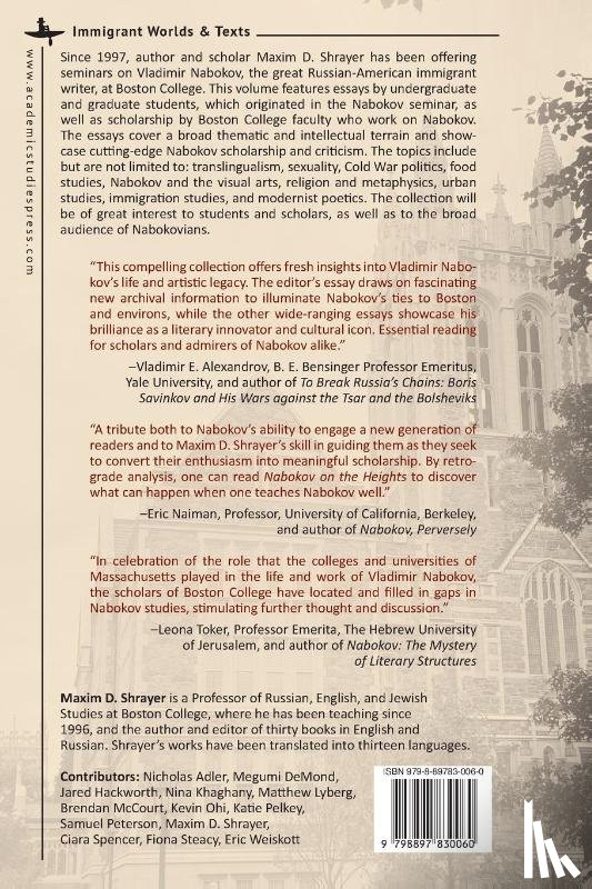  - Nabokov on the Heights