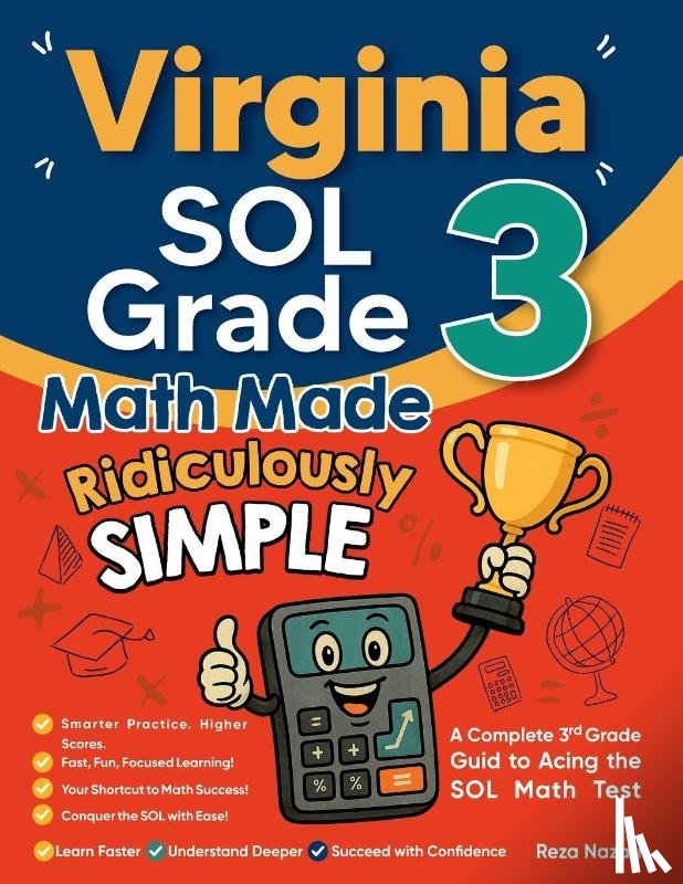 Nazari, Reza - Virginia SOL Grade 3 Math Made Ridiculously Simple