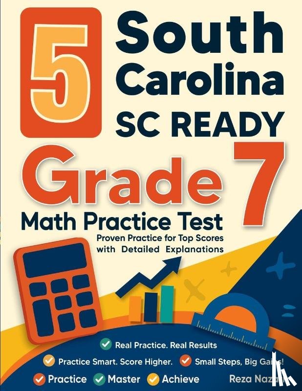 Nazari, Reza - 5 South Carolina SC READY Grade 7 Math Practice Tests