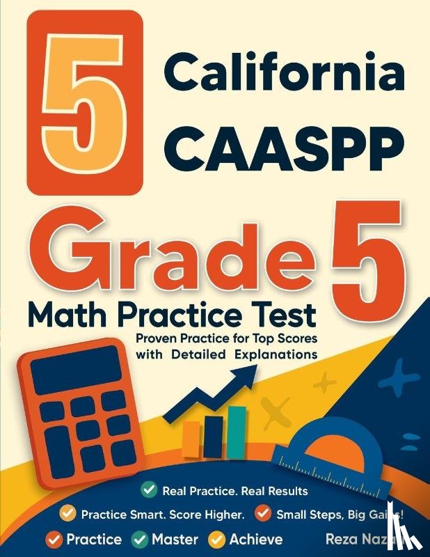 Nazari, Reza - 5 California CAASPP Grade 5 Math Practice Tests