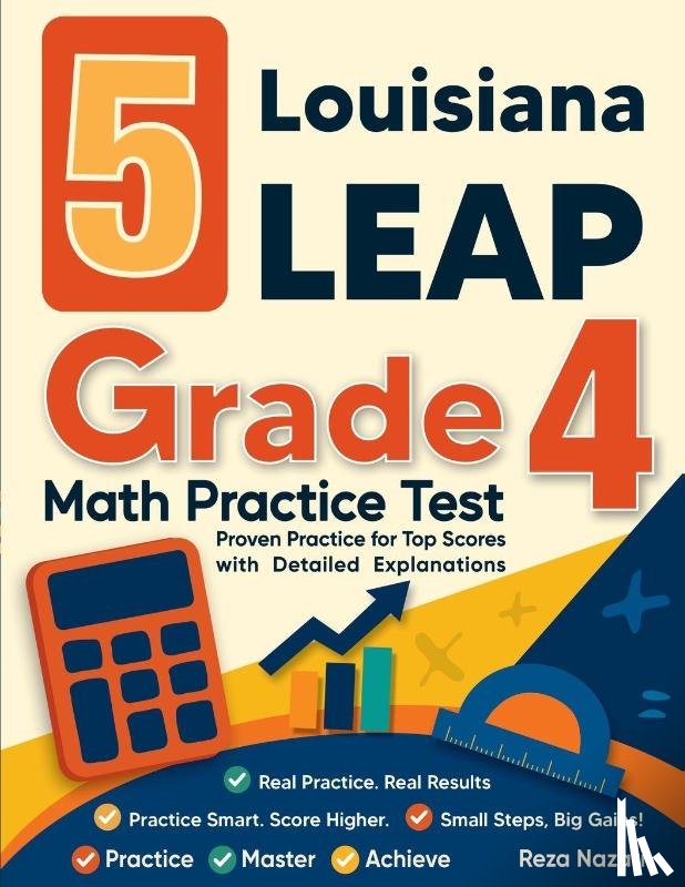 Nazari, Reza - 5 Louisiana LEAP Grade 4 Math Practice Tests