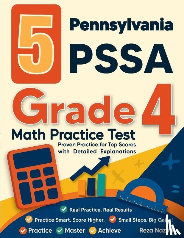 Nazari, Reza - 5 Pennsylvania PSSA Grade 4 Math Practice Tests