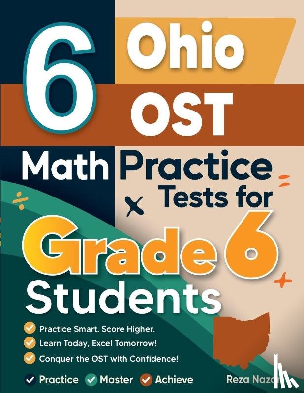 Nazari, Reza - 6 Ohio OST Math Practice Tests for Grade 6 Students