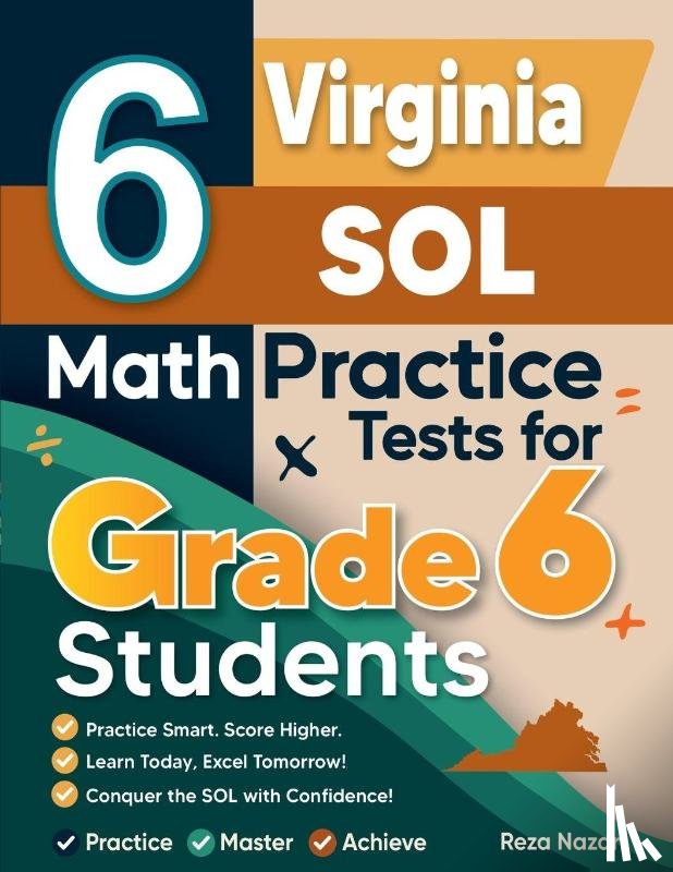 Nazari - 6 Virginia SOL Math Practice Tests for Grade 6 Students