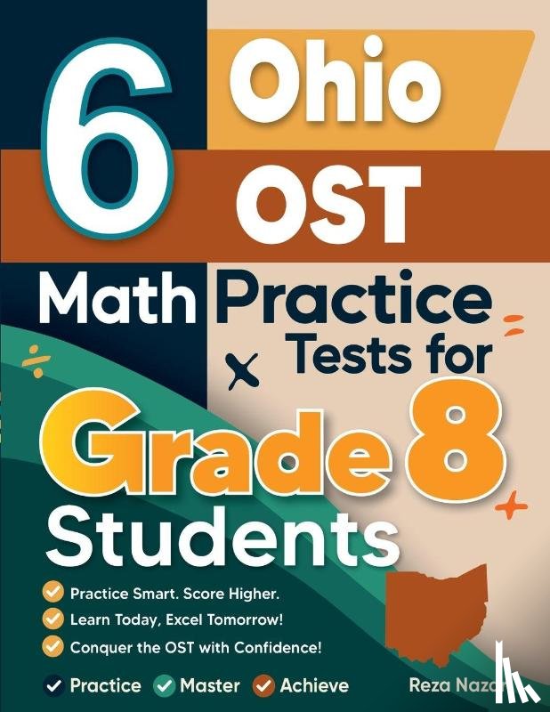 Nazari, Reza - 6 Ohio OST Math Practice Tests for Grade 8 Students