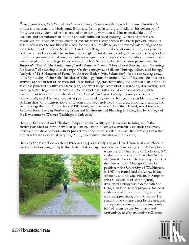 Sehmsdorf, Henning - Fifty Years of Biodynamic Farming