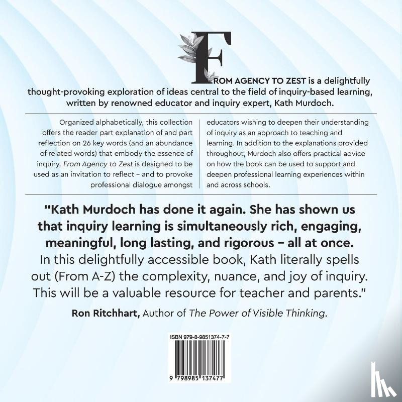 Murdoch, Kath - From Agency to Zest