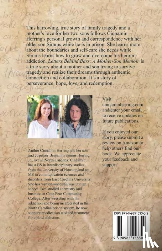 Herring, Cinnamin, Herring, Benjamin Simms - Letters Behind Bars