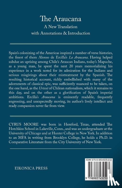 de Ercilla, Alonso - The Araucana