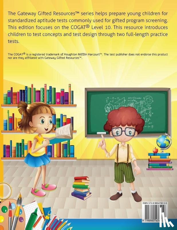 Resources, Gateway Gifted - COGAT Test Prep Grade 4 Level 10