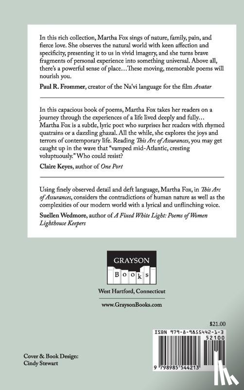 Fox, Martha - This Arc of Assurances