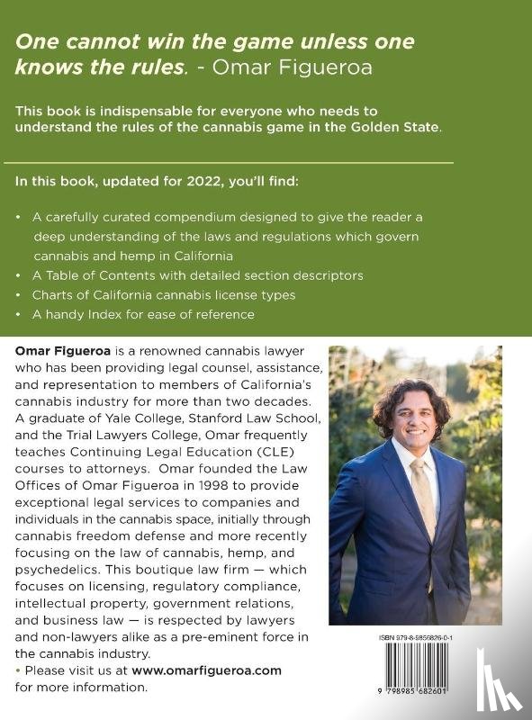 Figueroa, Omar - 2022 California Cannabis Laws and Regulations
