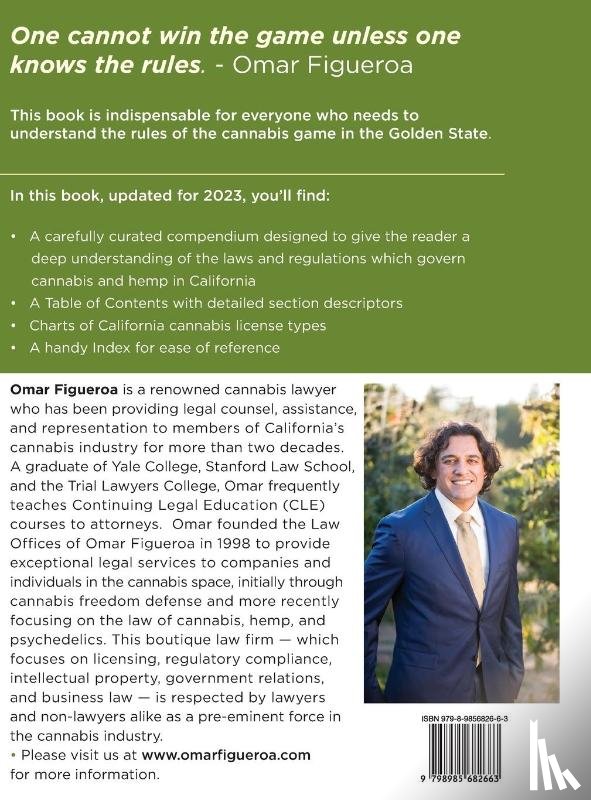 Figueroa, Omar - 2023 California Cannabis Laws and Regulations