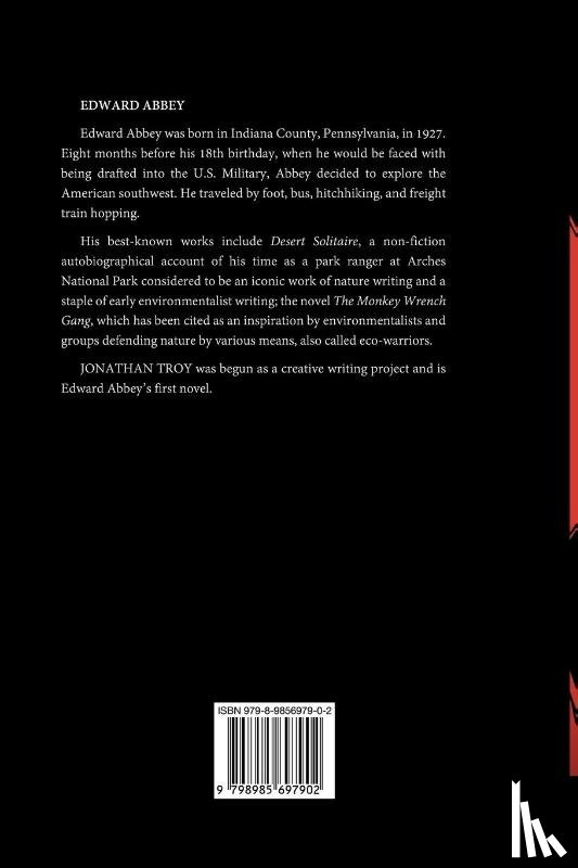 Abbey, Edward - Jonathan Troy