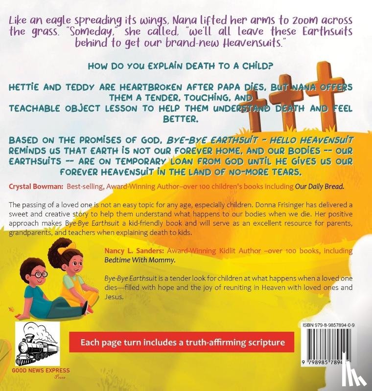 Frisinger, Donna Arlynn - Bye-Bye Earthsuit