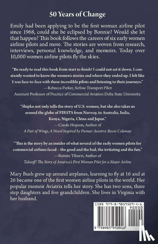 Shipko, Mary Bush - The Firsts