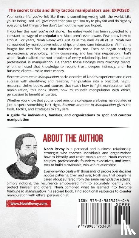 Revoy, Noah - Become Immune to Manipulation