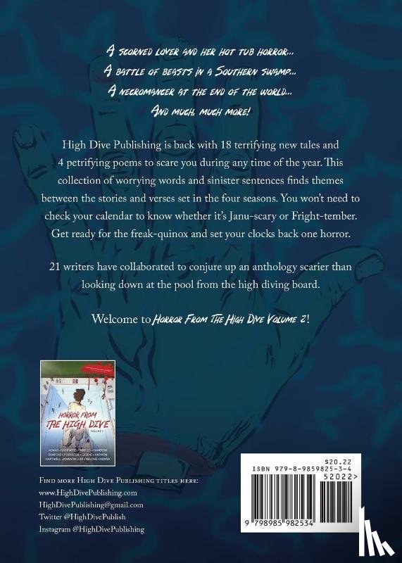 Harmon, Peter L - Horror From The High Dive