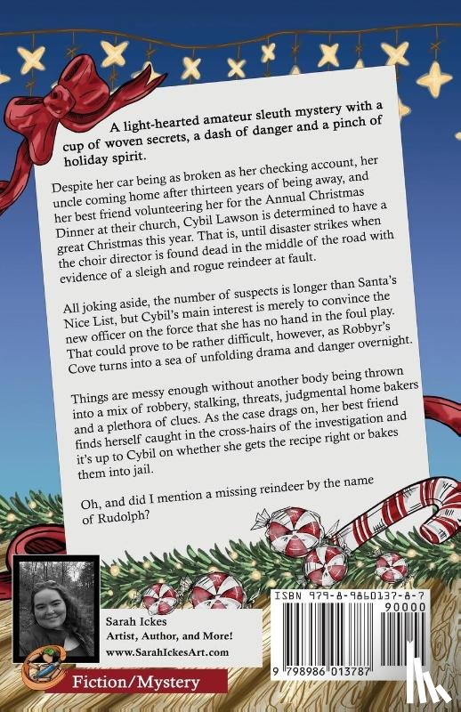 Ickes, Sarah - The Ghost of Christmas Pastel (Cybil Lawson #1)