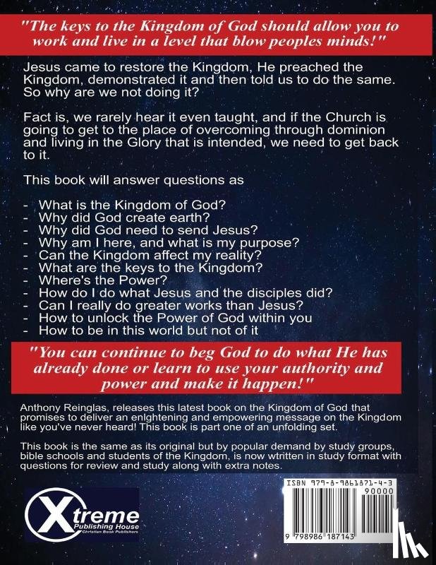 Reinglas, Anthony - The Kingdom The Power & The Glory