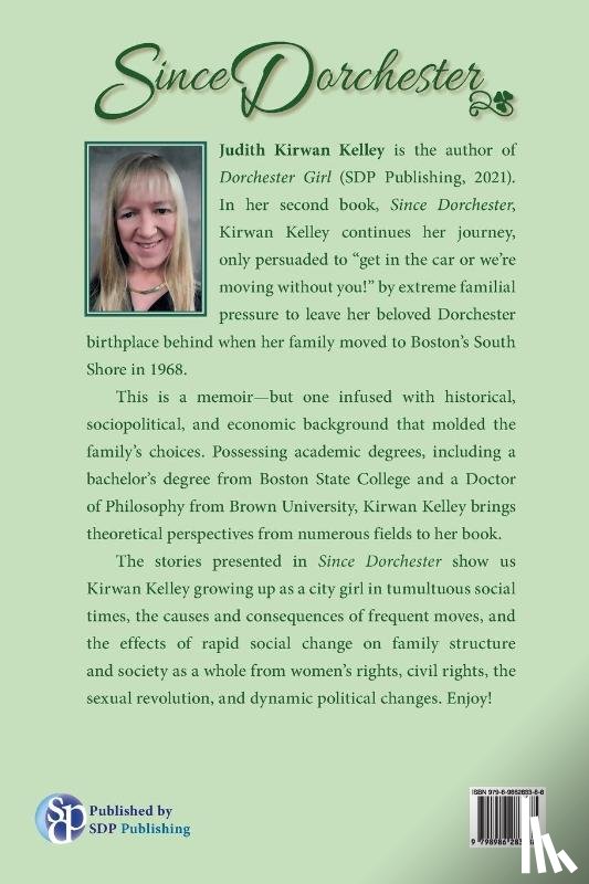 Kirwan Kelley, Judith - Since Dorchester
