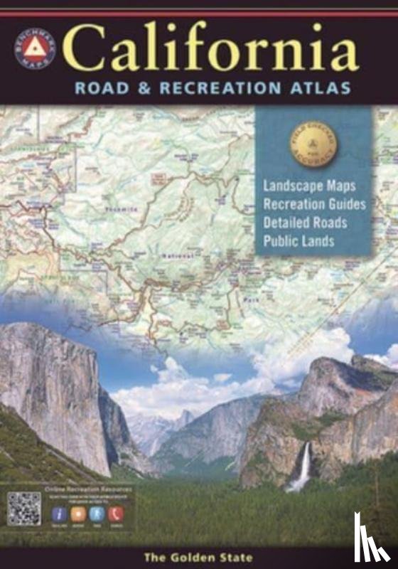 Benchmark Maps - California Road and Recreation Atlas