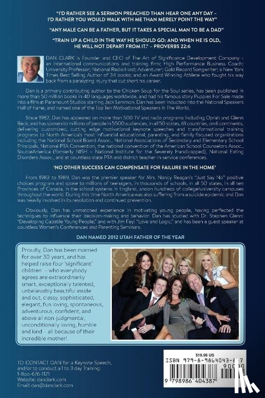 Clark, Dan - The Art of Raising Significant Children