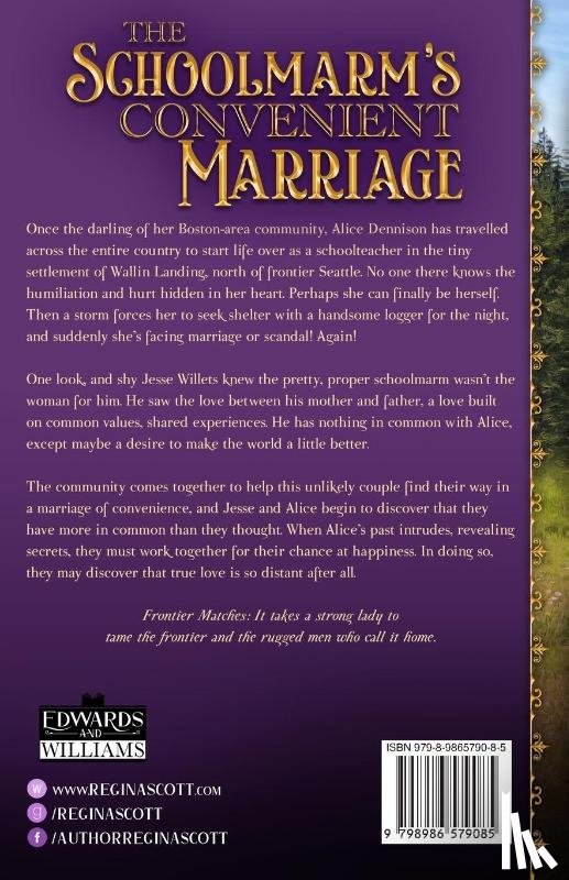 Scott, Regina - The Schoolmarm's Convenient Marriage