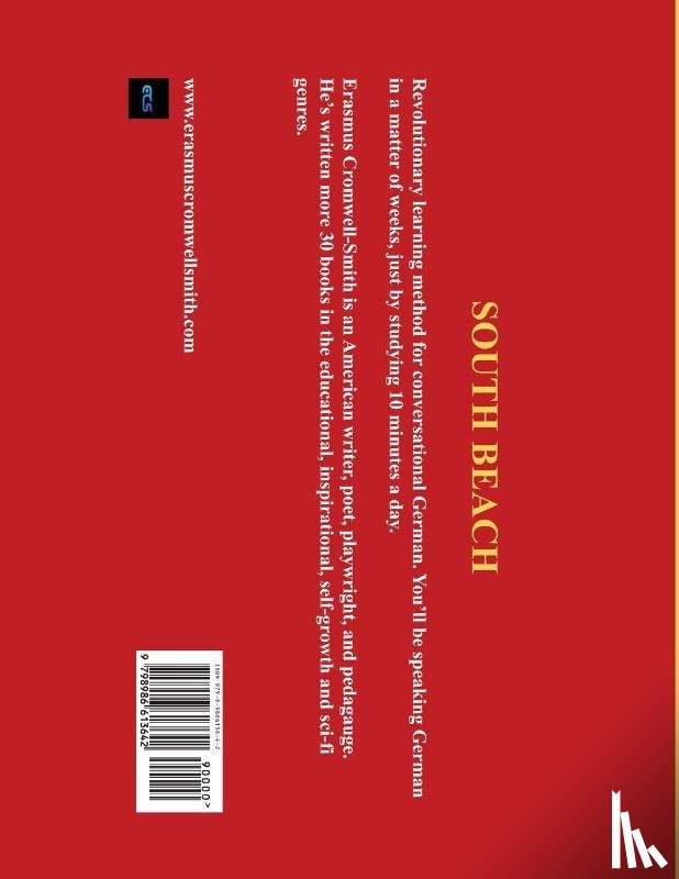 Cromwell-Smith, Erasmus - The South Beach method for Conversational German