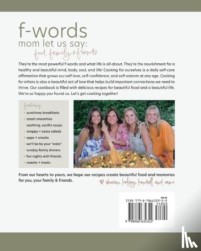 Caldwell Peddie, Sharon, Peddie, Kelsey, Peddie, Kendall And Cameron - f-words mom let us say