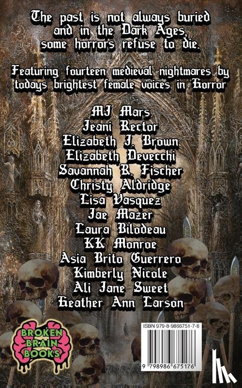 Books, Broken Brain, Larson, Heather Ann, Mars, Mj - Screams From The Dark Ages