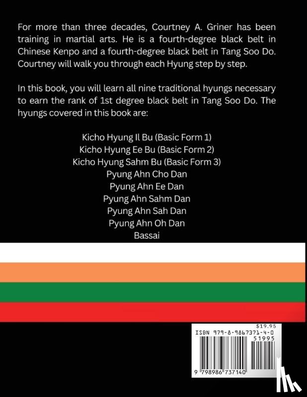 Griner, Courtney Antoine - American Tang Soo Do Hyungs