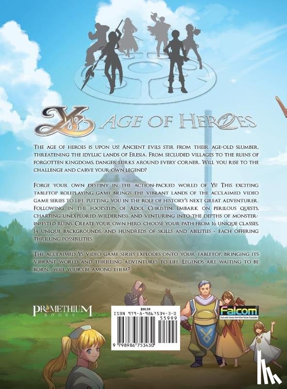 Kain, Ashram - Ys Age of Heroes