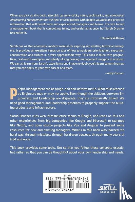 Drasner, Sarah - Engineering Management for the Rest of Us