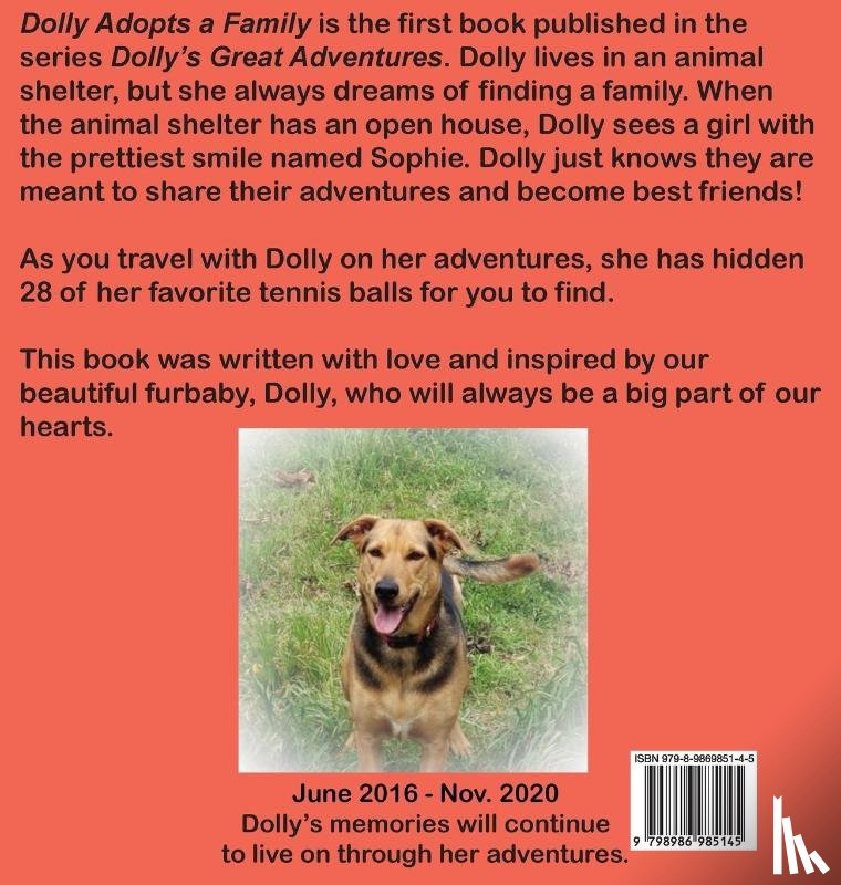 Bourget, Nancy A. - Dolly Adopts A Family