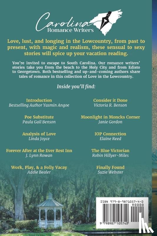 Reed, Elaine, Writers, Carolina Romance, Bealer, Addie - Love in the Lowcountry, A Vacation Collection
