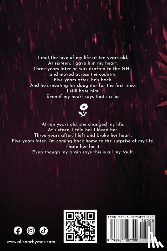 Rhymes, Alison - Rainfall (Special Edition Paperback)
