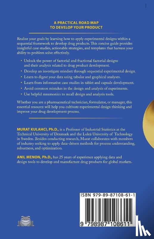 Kulahci, Murat, Menon, Anil - How To Develop Drug Products