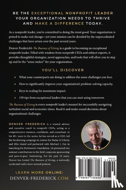Frederick, Denver - The Business of Giving
