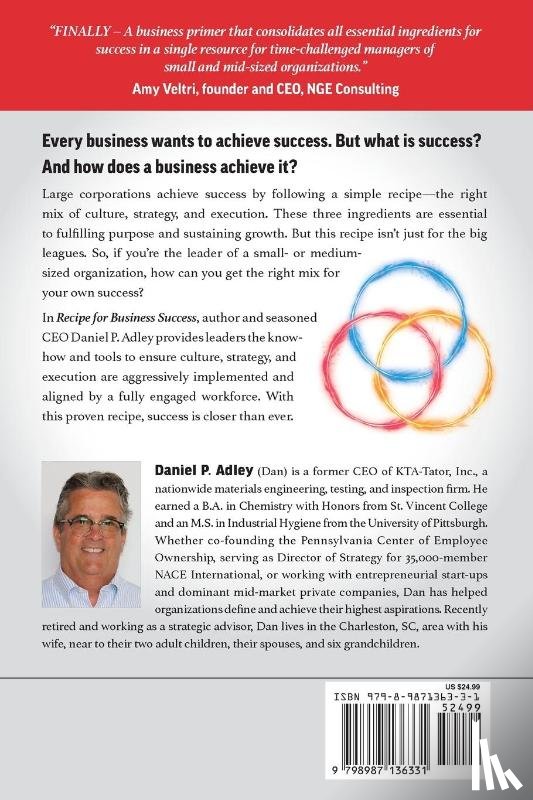 Adley, Daniel P - Recipe for Business Success
