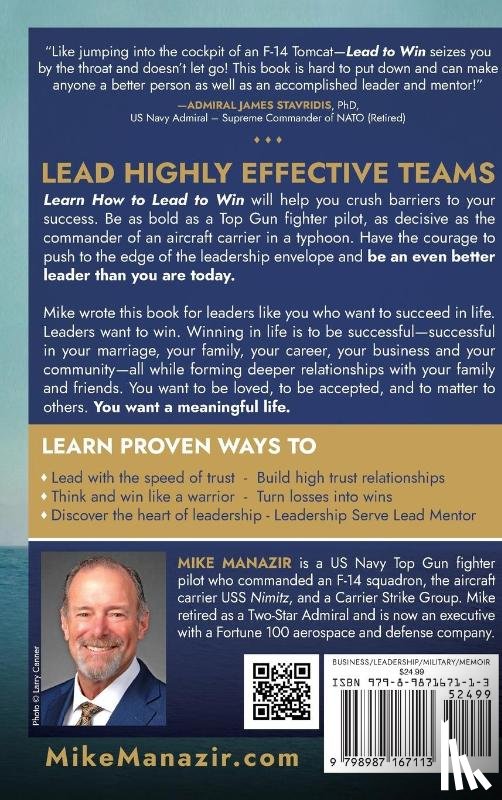Manazir, Mike - Learn How to Lead to Win