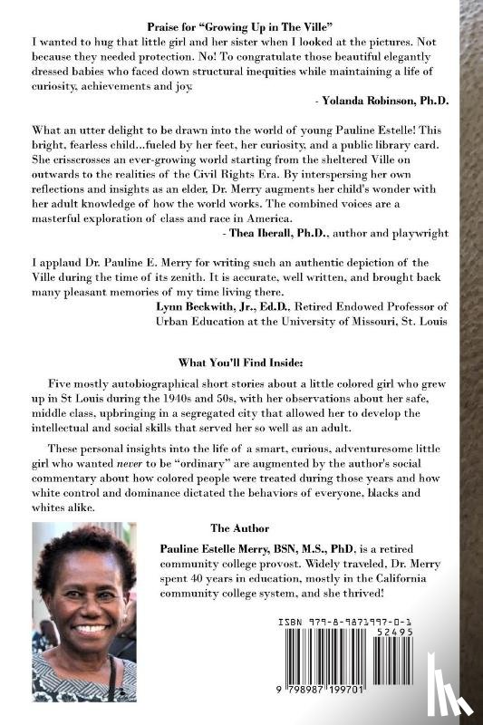 Merry, Pauline E - Growing Up in The Ville in St. Louis, MO