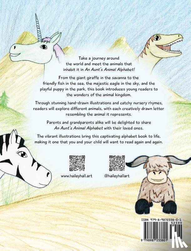 Hall, Hailey Kathleen - An Aunt's Animal Alphabet