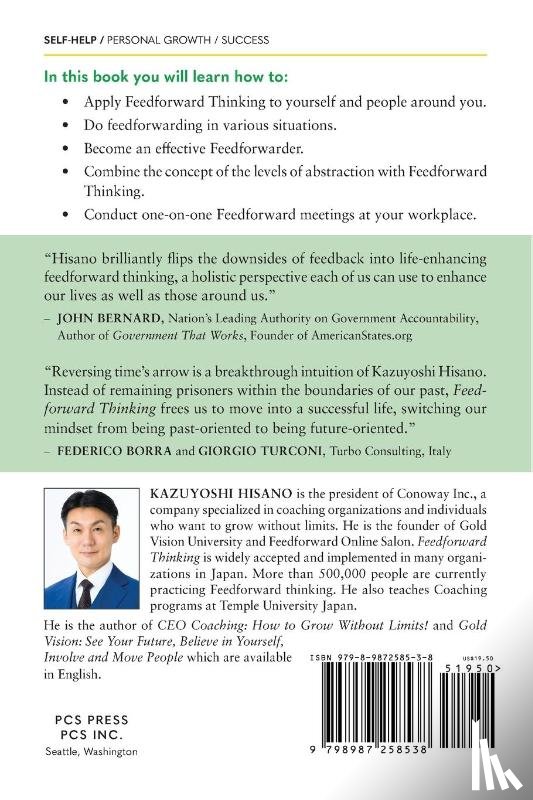 Hisano, Kazuyoshi - Feedforward Thinking