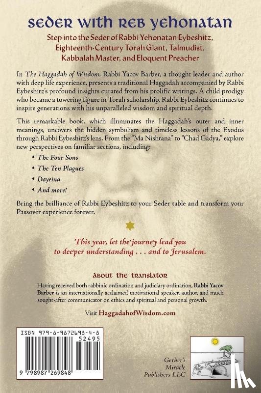 Barber, Rabbi Yacov - Haggadah of Wisdom